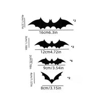 Light-Up 3D Bat Wall Decals