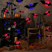 Light-Up 3D Bat Wall Decals