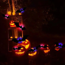 Light-Up 3D Bat Wall Decals
