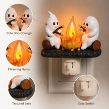 Ghost Campfire Plug-In Night Light