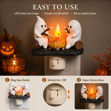Ghost Campfire Plug-In Night Light