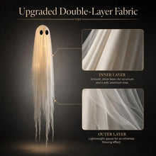 Pre-Assembled Hanging Ghosts, 3 Pack