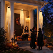 Pre-Assembled Hanging Ghosts, 3 Pack