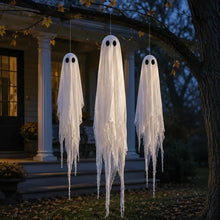 Pre-Assembled Hanging Ghosts, 3 Pack