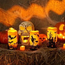 Flameless LED Pillar Candles, Set of 3