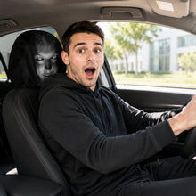 Scary Face Car Headrest Covers, 2 Pack