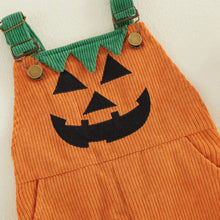 Toddler Ghost & Pumpkin Corduroy Overalls