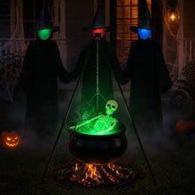 Large Tripod Cauldron with Fog Maker