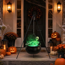 Large Tripod Cauldron with Fog Maker