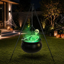 Large Tripod Cauldron with Fog Maker
