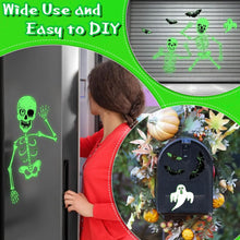 Witch & Bat Car and Fridge Magnet Set