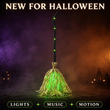 Light-Up Musical Witch Broom