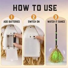 Light-Up Musical Witch Broom